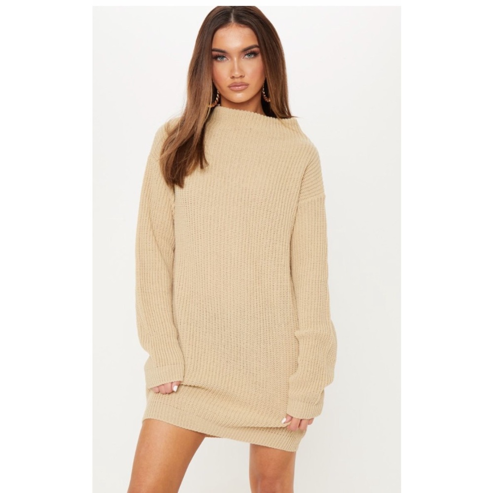 👑STONE SWEATER DRESS👑